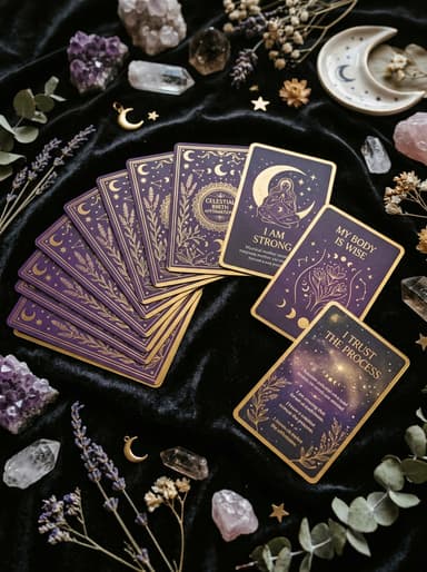 Celestial Mama Co. Birth Affirmation Card Deck